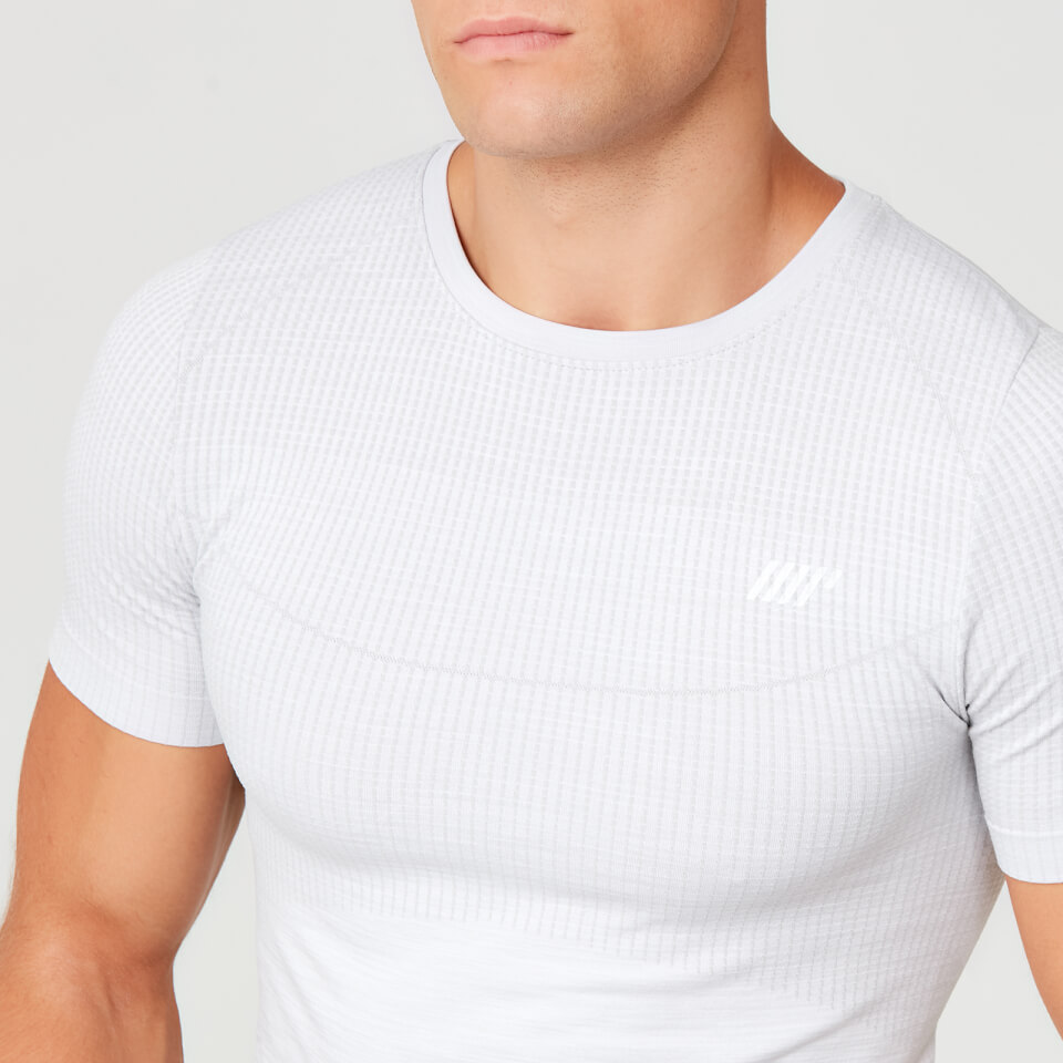 Seamless T-Shirt - Silver - XS