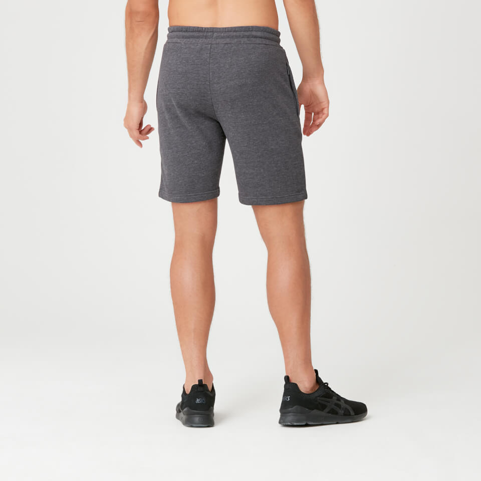 Tru-Fit Sweat Shorts - Charcoal Marl - M