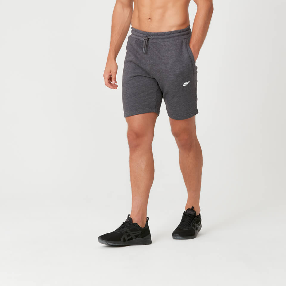 Tru-Fit Sweat Shorts - Charcoal Marl - M
