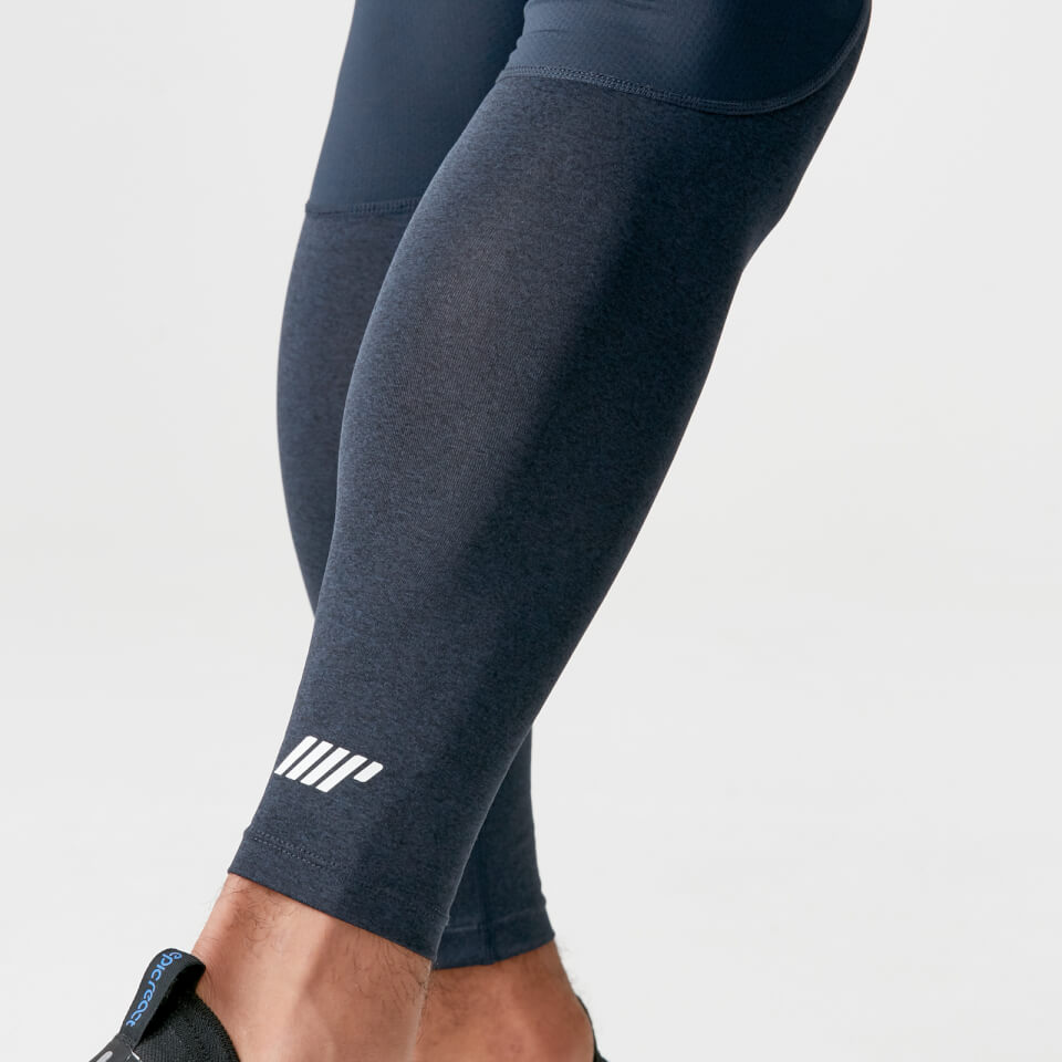 MP Men's Charge Compression Tights - Navy Marl - XS
