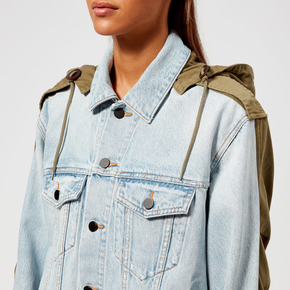 T by Alexander Wang Women's Daze Mix Bleach Jacket - Bleach