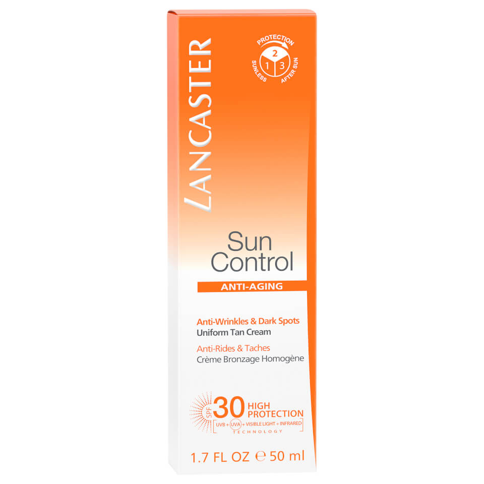 Lancaster Sun Control Face Cream for Anti-Wrinkles and Dark Spots SPF30 50ml