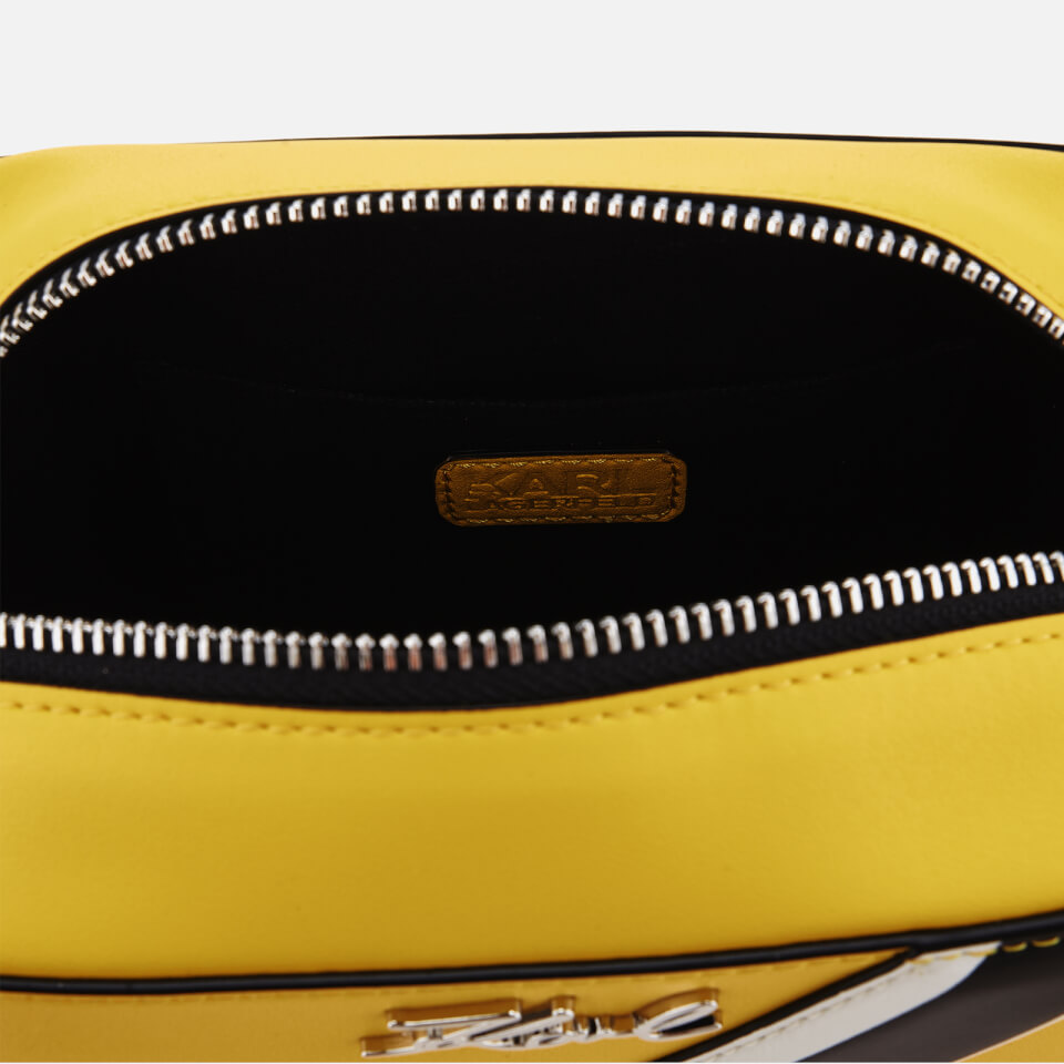 Karl Lagerfeld Women's K/Stripes Bag - Yellow