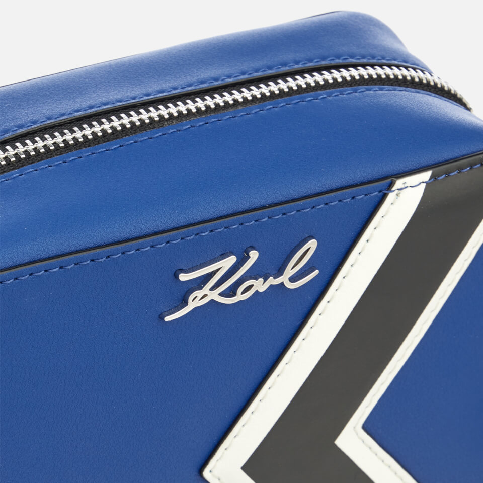 Karl Lagerfeld Women's K/Stripes Bag - Blue