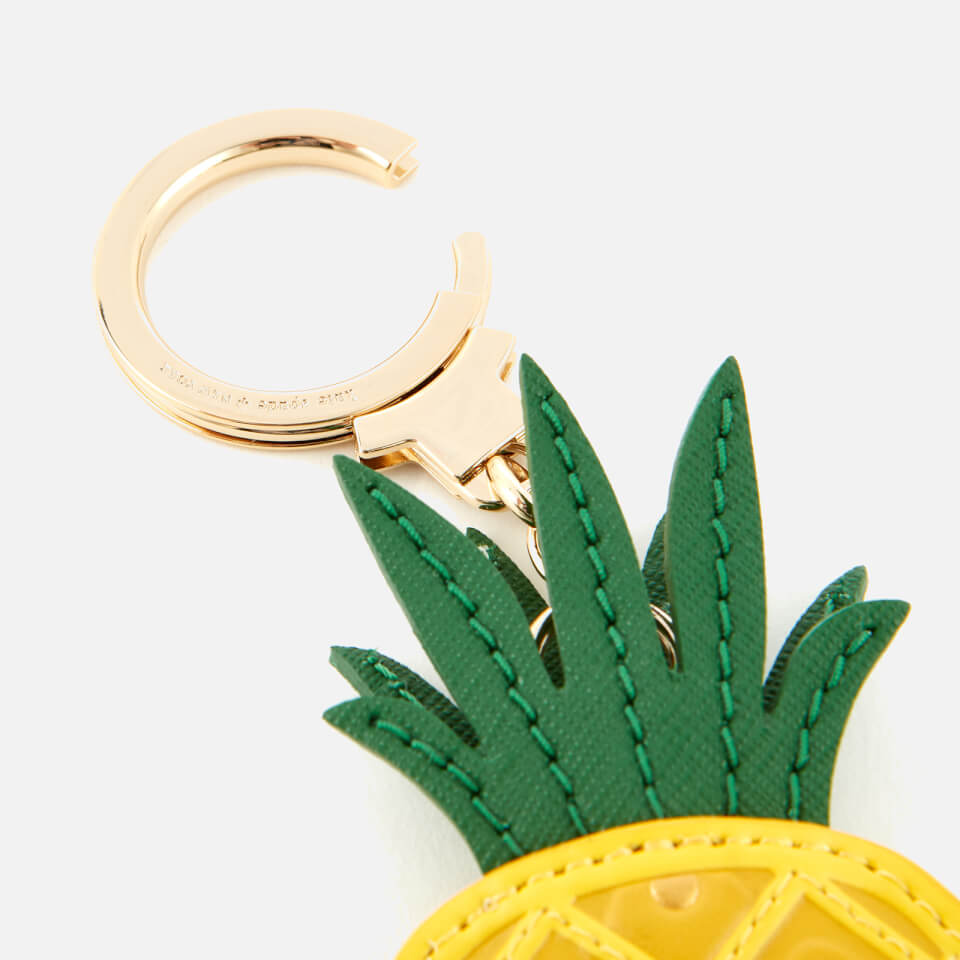 Kate Spade New York Women's Leather Pineapple Keychain - Multi