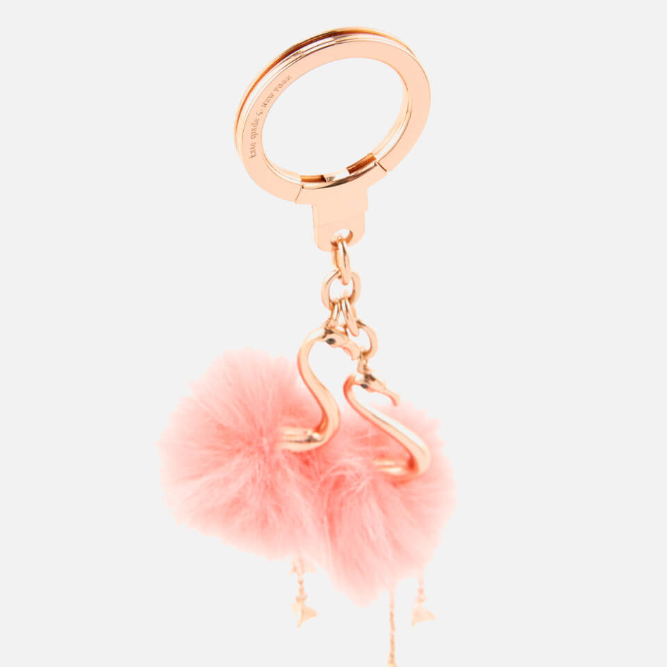 Kate Spade New York Women's Flamingo Flock Keychain - Multi