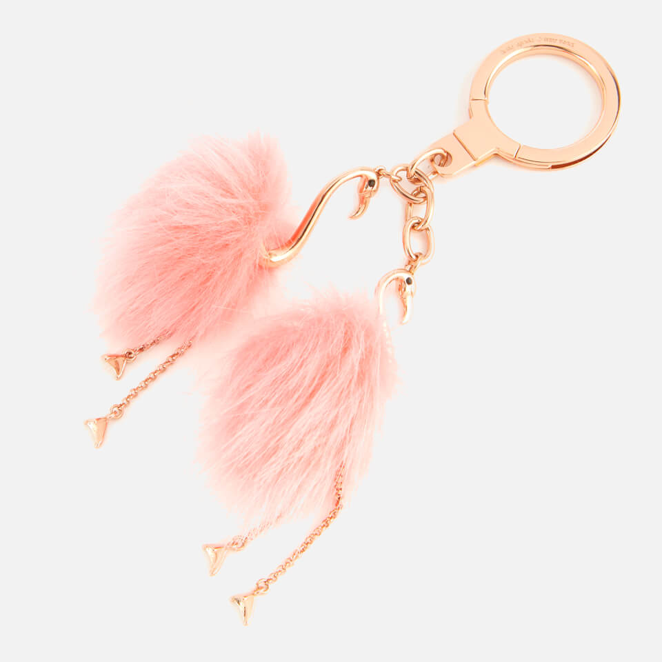 Kate Spade New York Women's Flamingo Flock Keychain - Multi