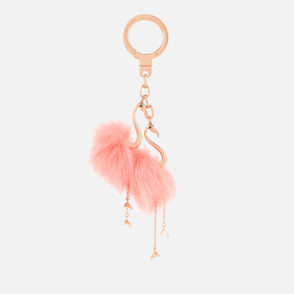 Kate Spade New York Women's Flamingo Flock Keychain - Multi