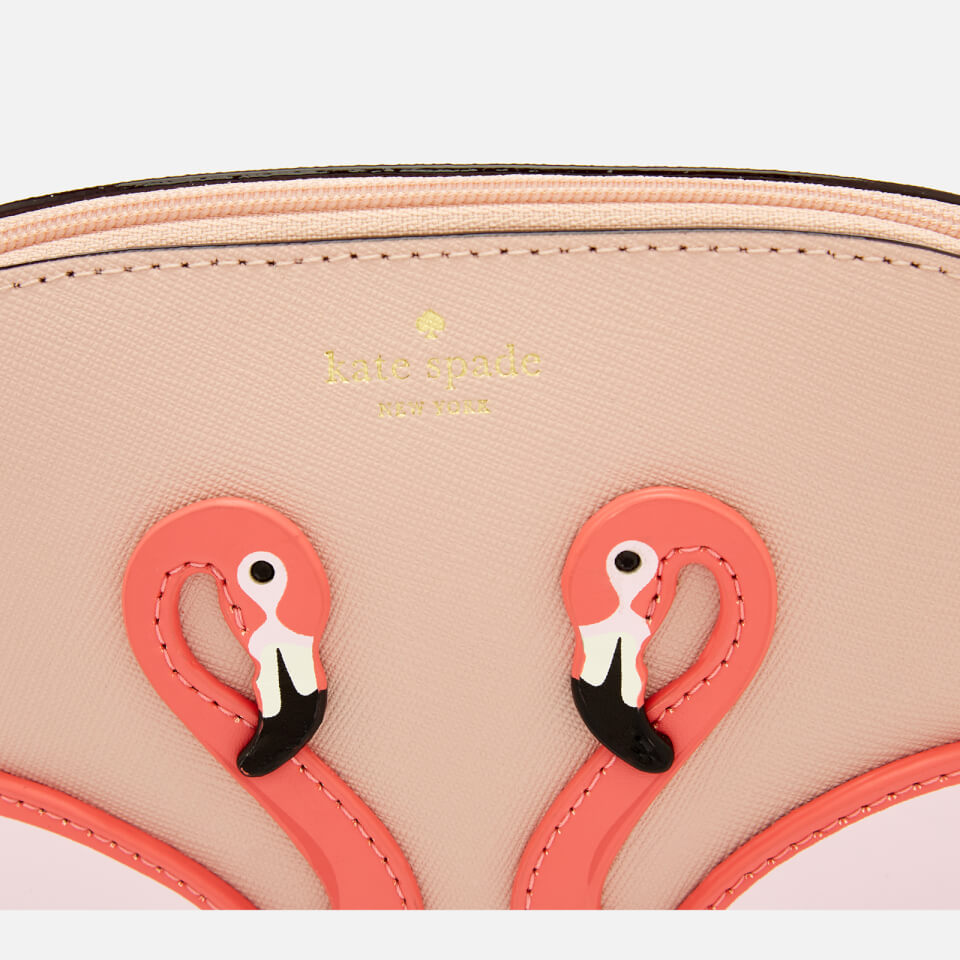 Kate Spade New York Women's Flamingo Small Abalene Cosmetic Bag - Multi