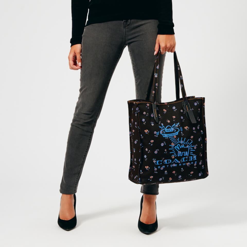Coach Women's X Keith Haring Tote Bag - Black