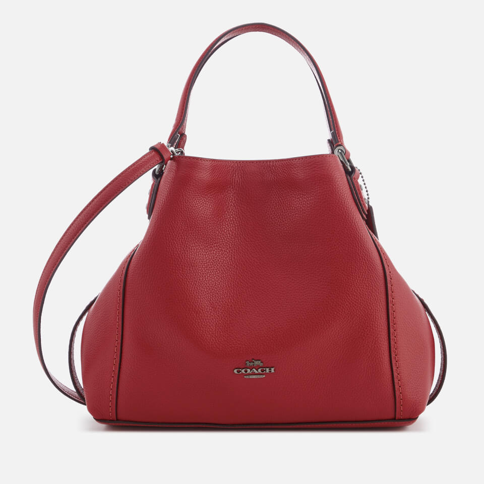 Coach Women's Edie 28 Shoulder Bag - Washed Red