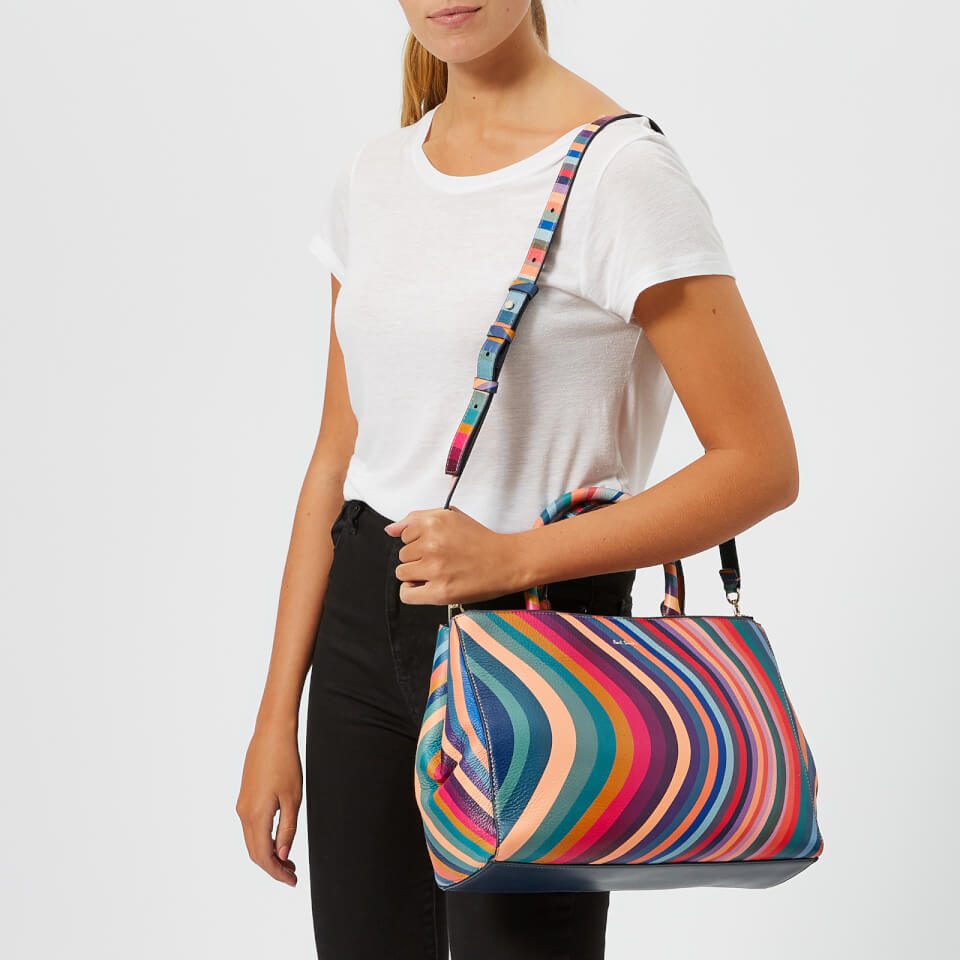 Paul Smith Women's Double Zip Tote Bag - Multi