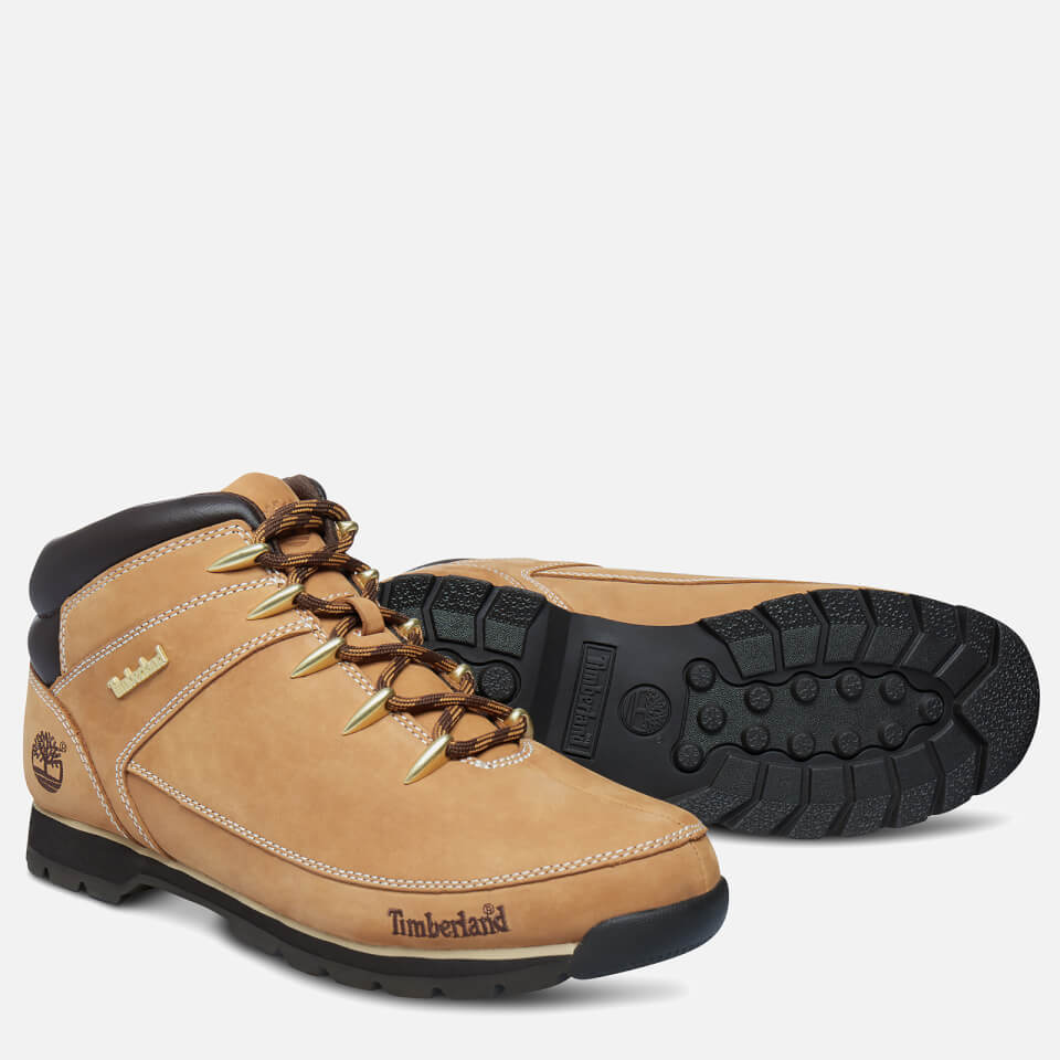Timberland Men's Euro Sprint Leather Hiker Style Boots - Wheat