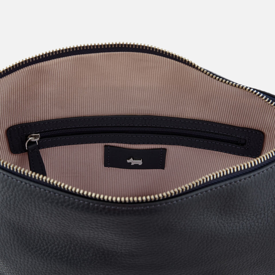 Radley Women's Eltham Palace Stripe Medium Shoulder Bag with Zip Top - Ink