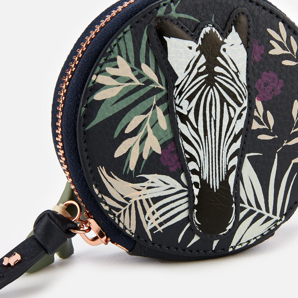 Radley Women's Longleat Palms Small Round Coin Purse - Ink