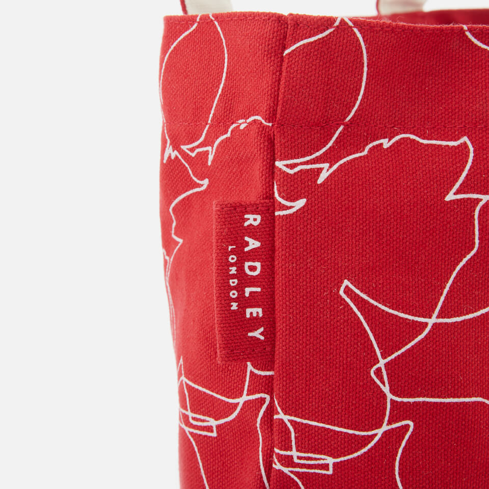Radley Women's Linear Dog Medium Tote Bag - Claret