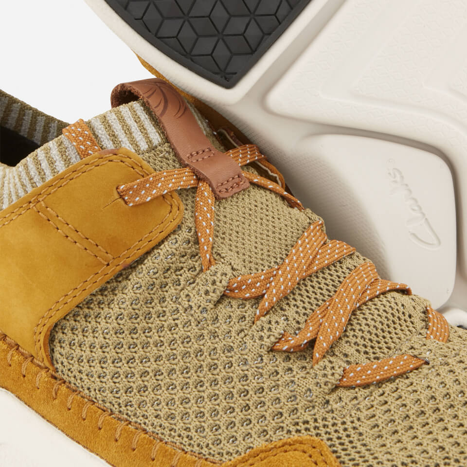 Clarks Men s Tri Active Up GTX Trainers Ochre