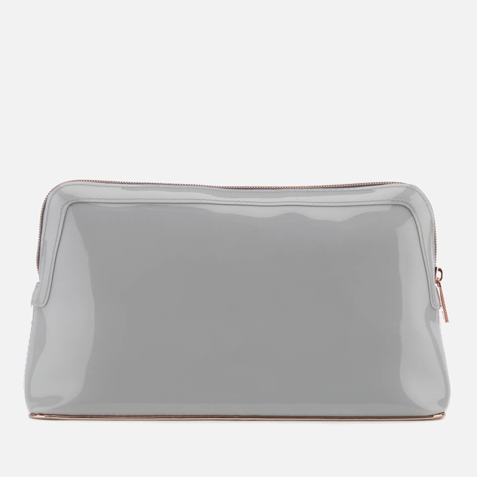 Ted Baker Women's Alley Bow Detail Wash Bag - Charcoal