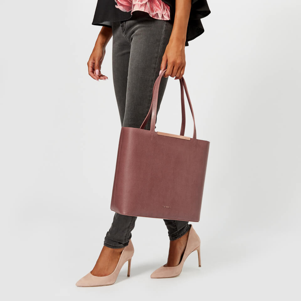 Ted Baker Women's Melisa Bow Embossed Shopper Bag - Pink