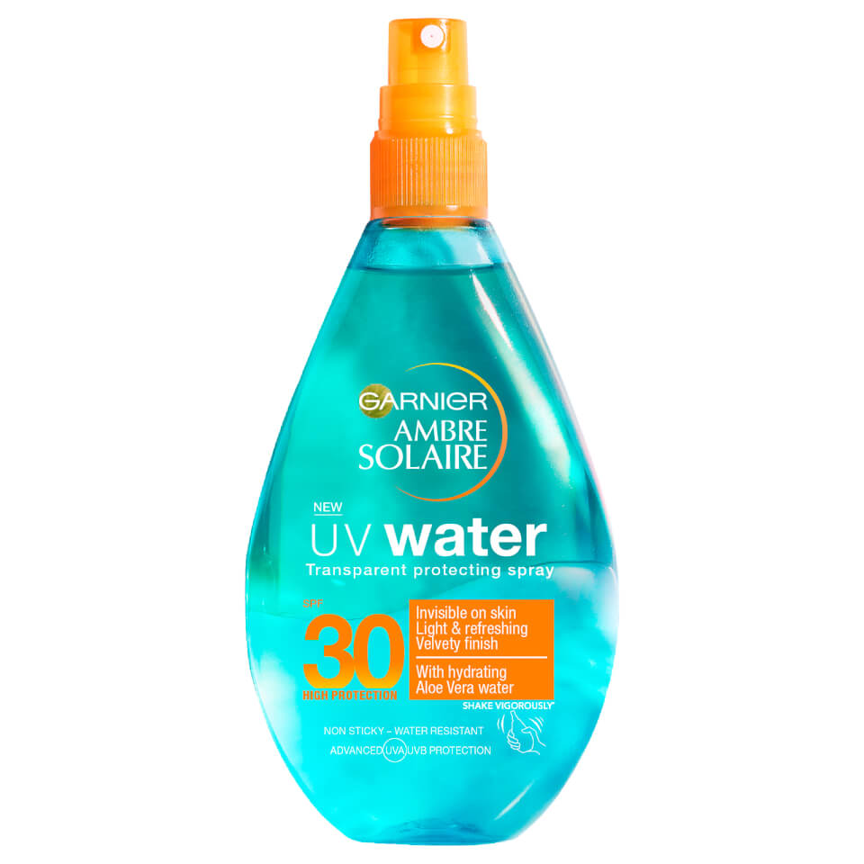 Ambre Solaire UV Water Aloe Vera Clear Sun Cream Spray SPF30 150ml