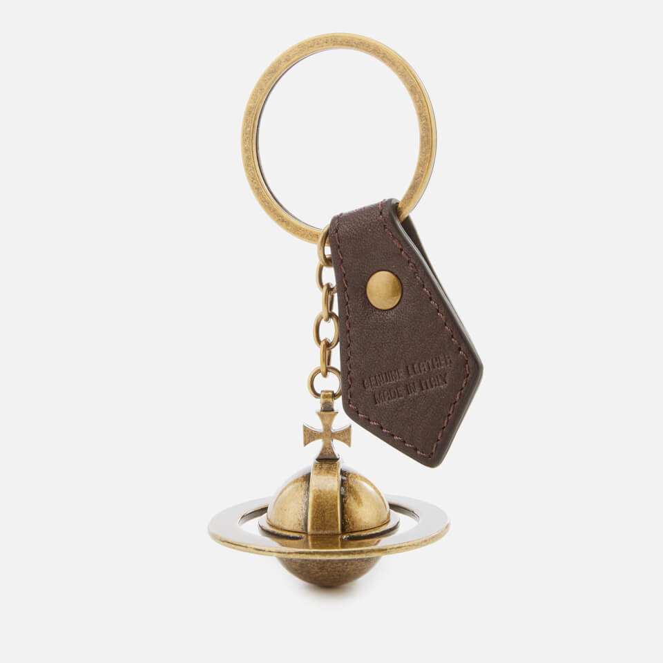 Vivienne Westwood Men's 3D Orb Key Ring - Brown