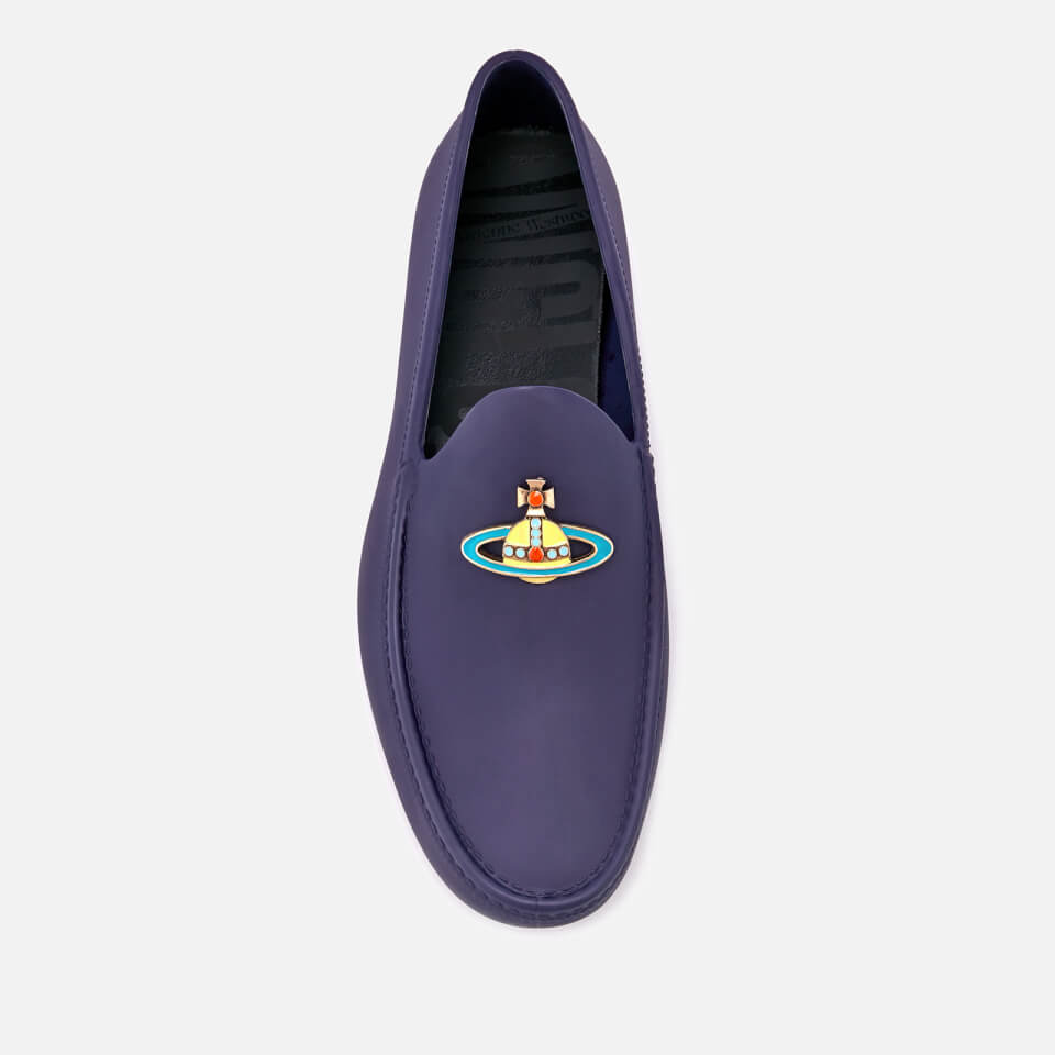 Vivienne Westwood MAN Men s Moccasin Orb Loafers Blue Coggles