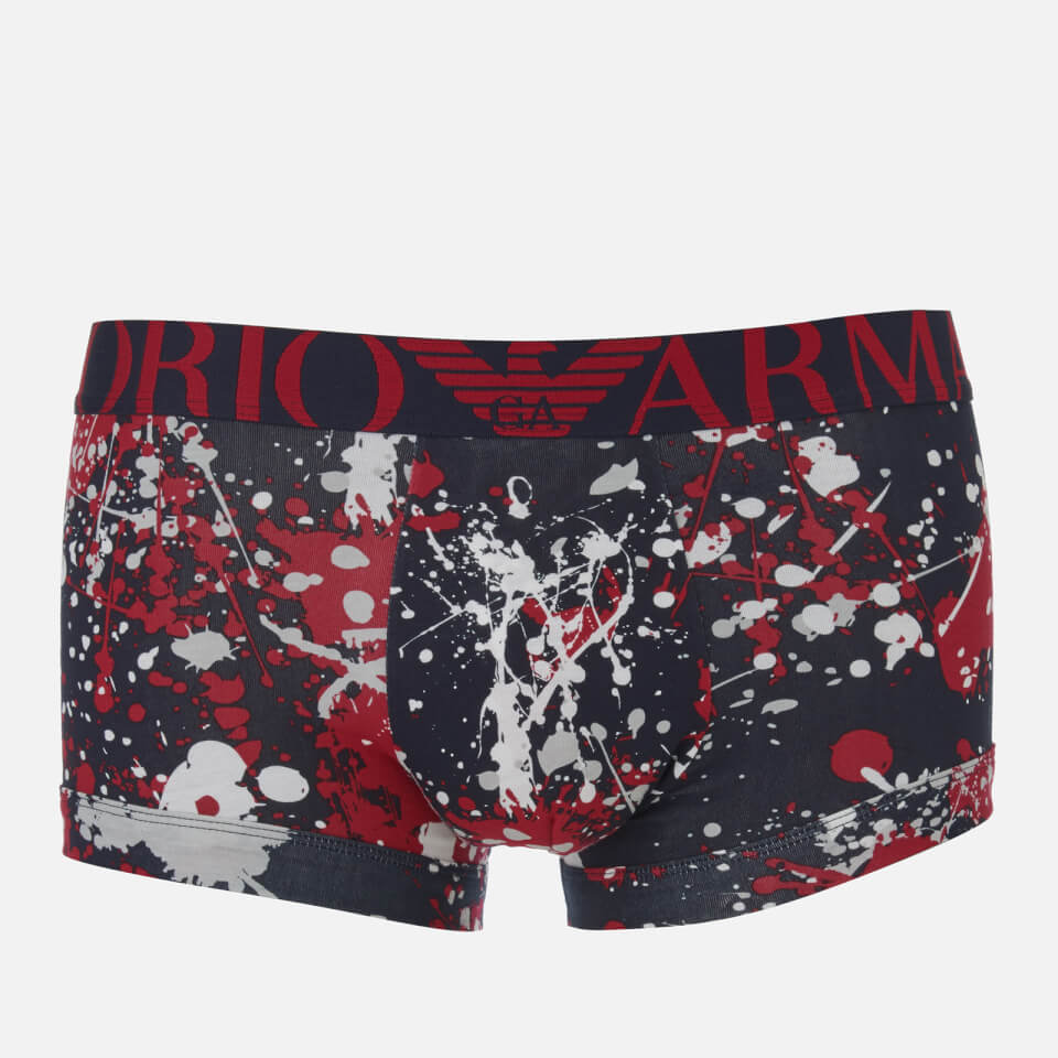 Emporio Armani Men's Patterned Boxer Shorts - Multi