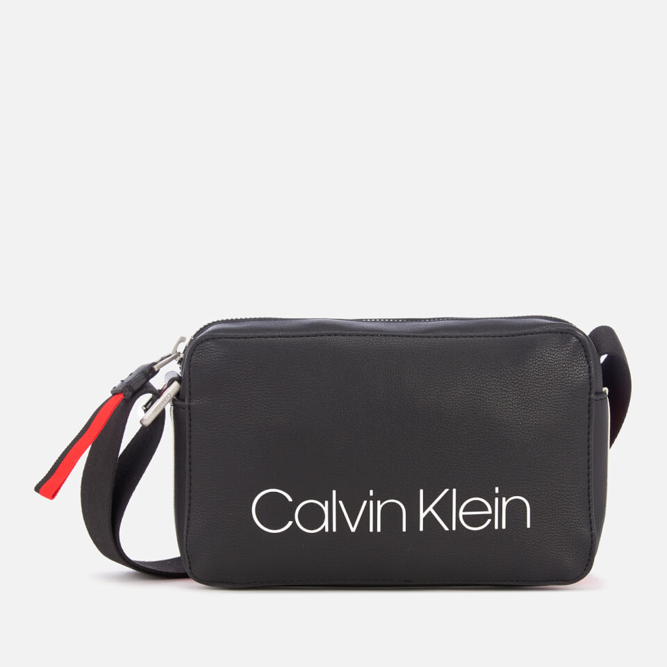 Calvin Klein Women's Collegic Small Cross Body Bag - Black