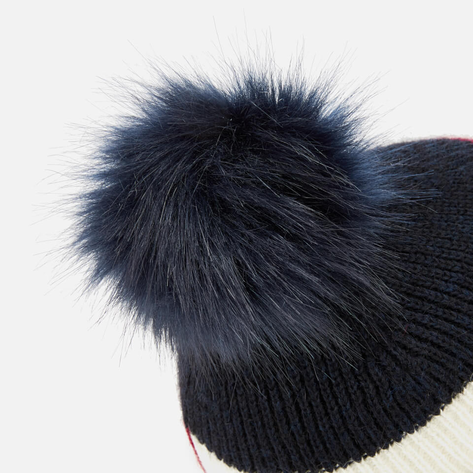Tommy Hilfiger Women's Luxury Colourblock Beanie - Navy