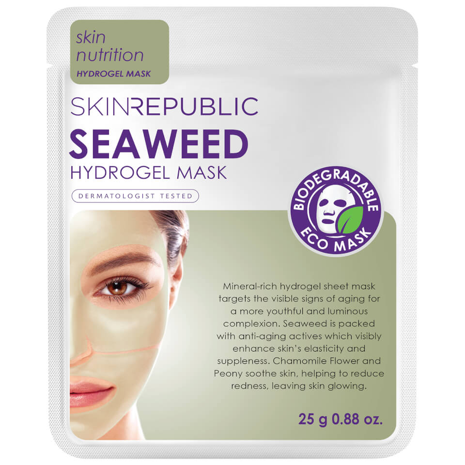 Skin Republic Hydrogel Face Sheet Mask Seaweed 25g