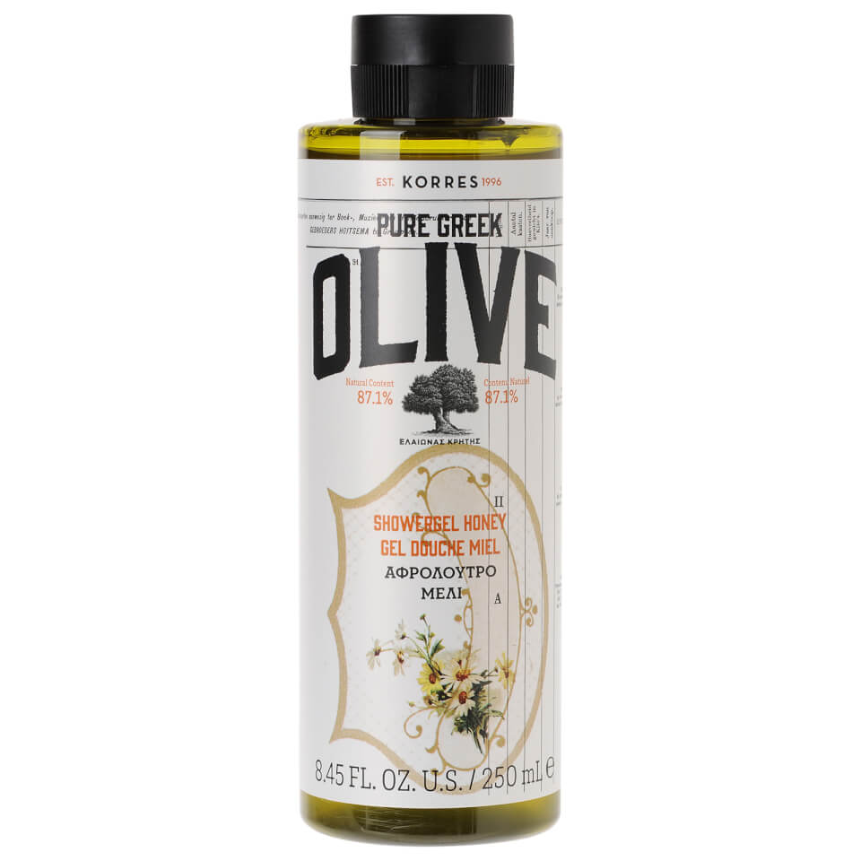KORRES Natural Pure Greek Olive and Honey Shower Gel 250ml