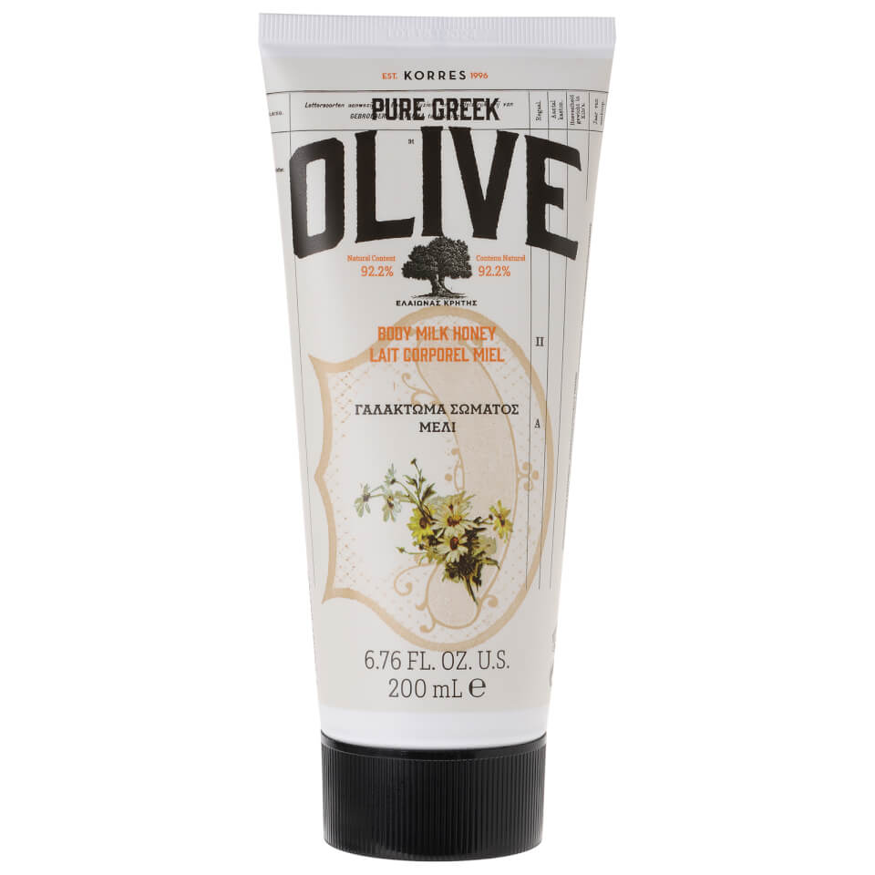 KORRES Natural Pure Greek Olive and Honey Body Milk 200ml