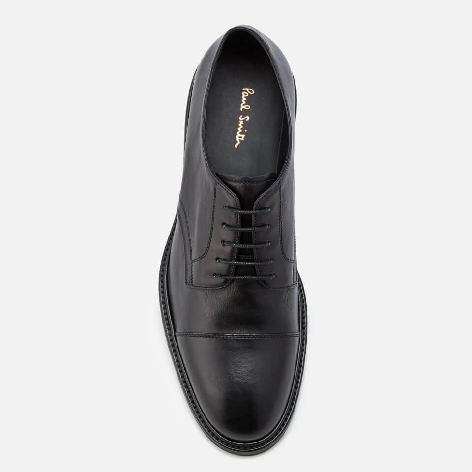 Paul Smith Men's Rosen Leather Toe Cap Derby Shoes - Black | FREE UK  Delivery | Allsole