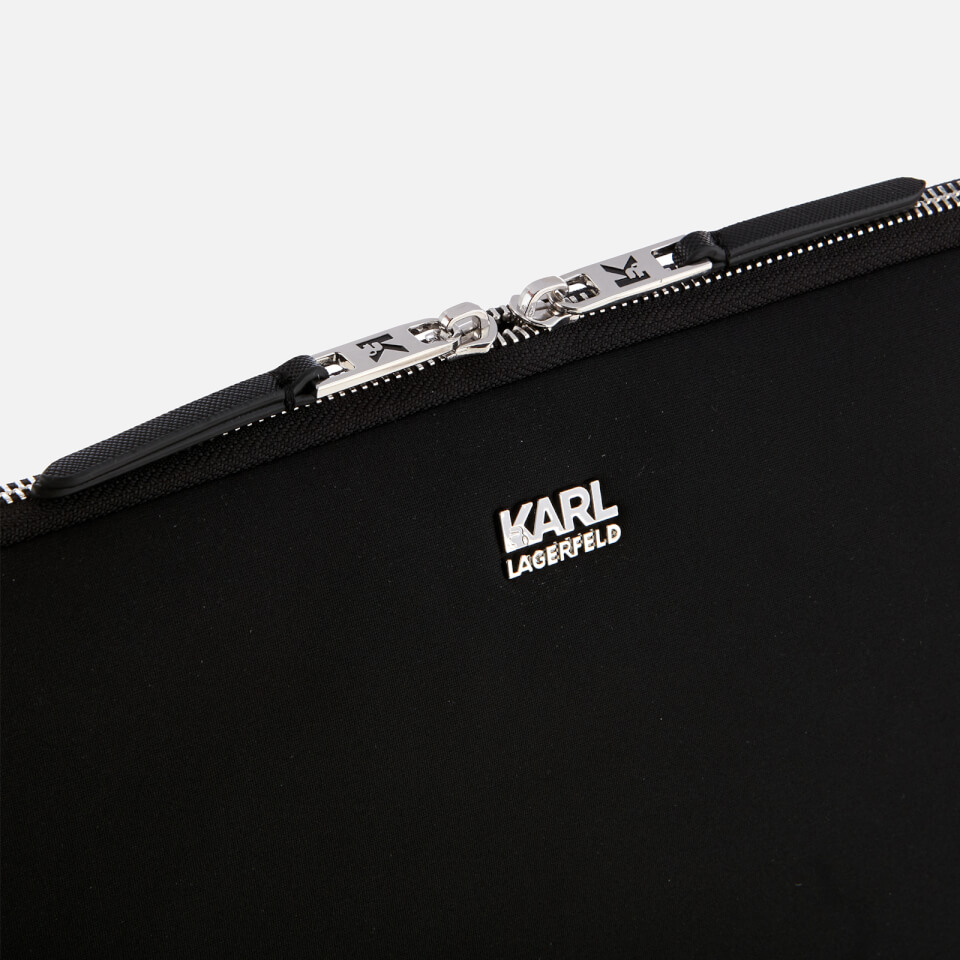 Karl Lagerfeld Women's K/Ikonic Laptop Sleeve - Black
