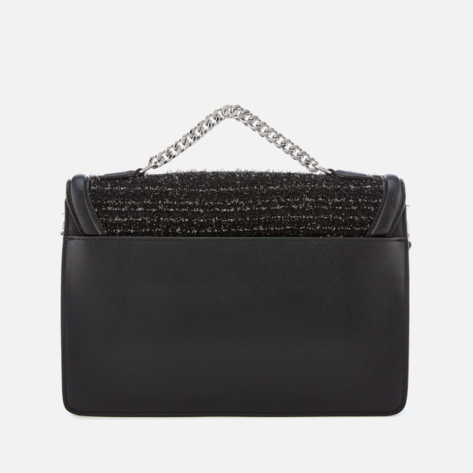 Karl Lagerfeld Women's K/Klassik Pins Shoulder Bag - Black