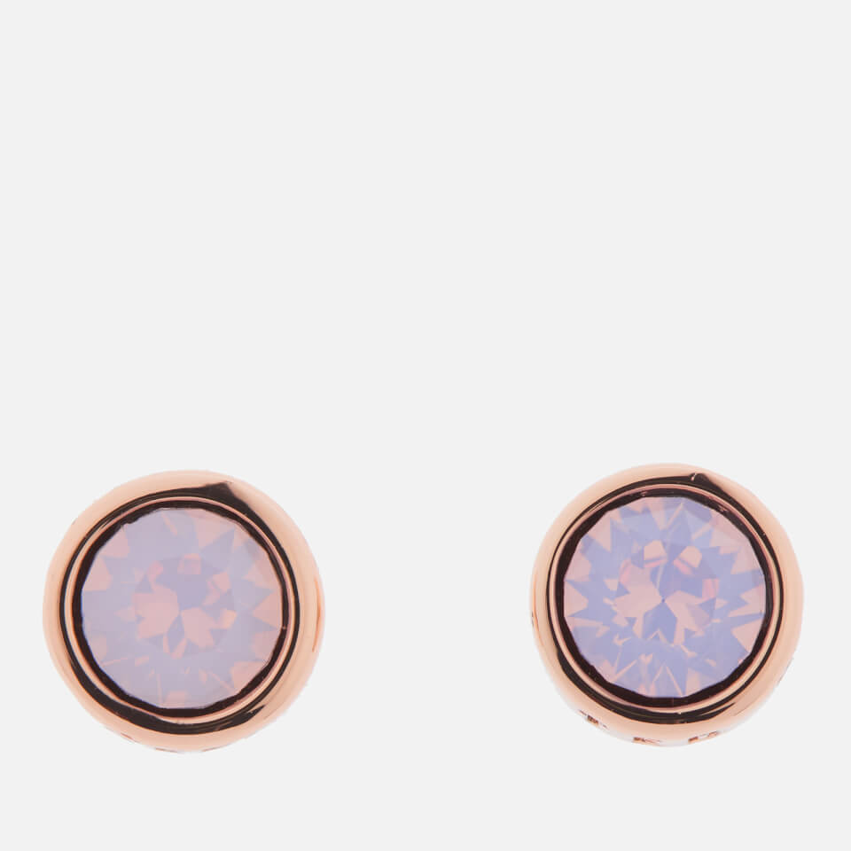 Ted Baker Women's Sinaa Swarovski Crystal Stud Earrings - Rose Gold/Rose Water Opal - Rose Gold