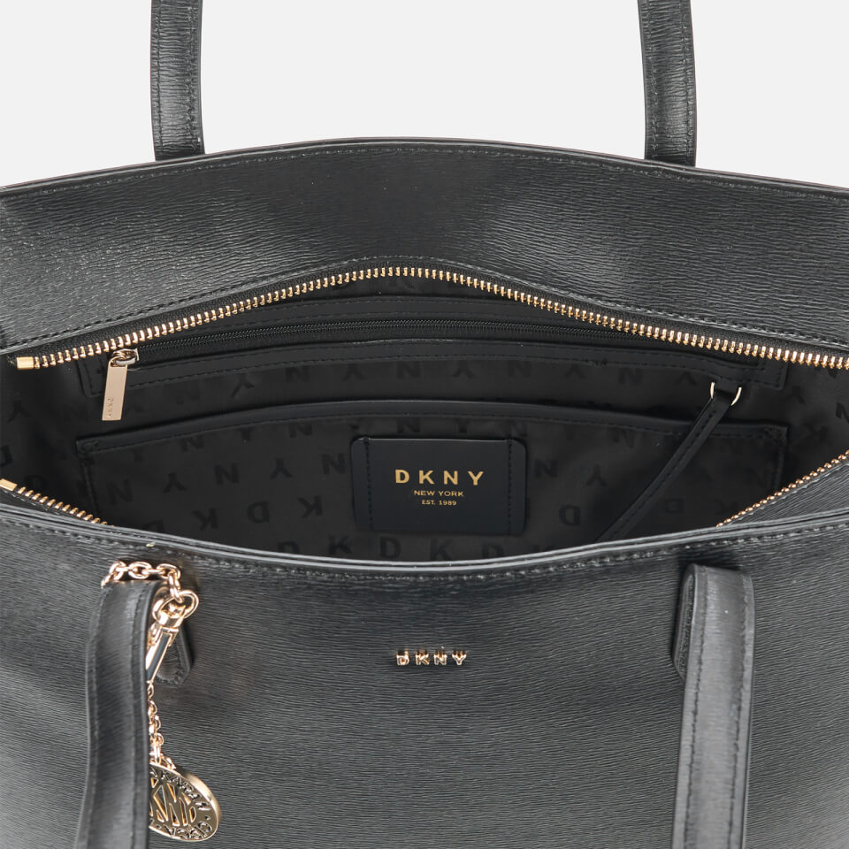 DKNY Women's Bryant Large Tote Carryall Bag - Black/Gold