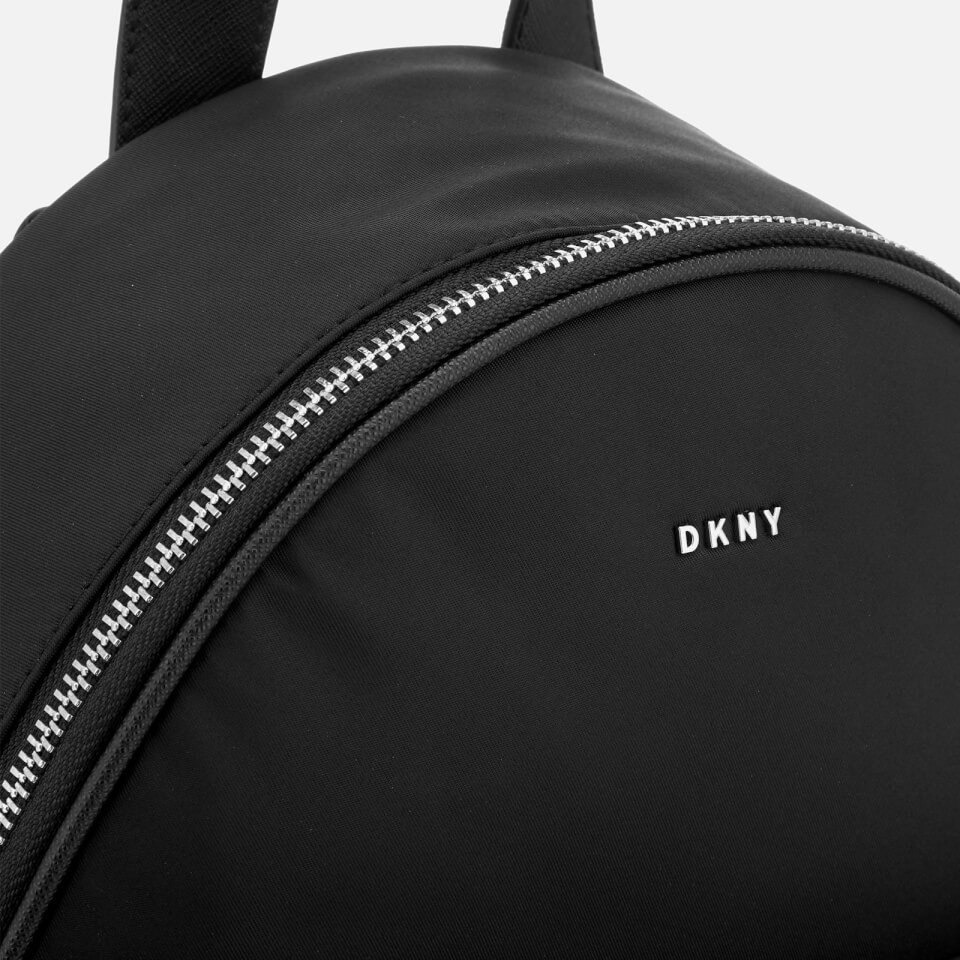 DKNY Women's Casey Backpack - Black/Silver