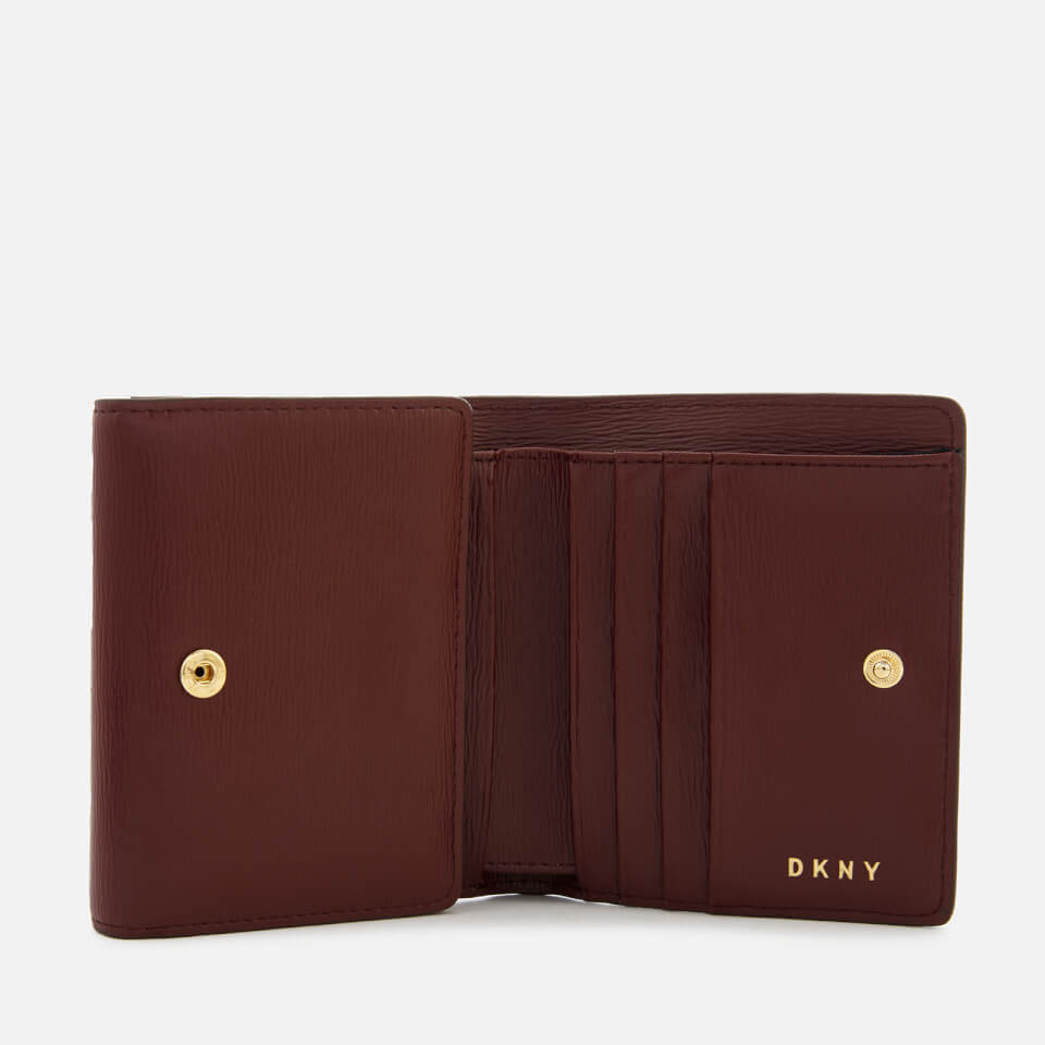 DKNY Women's Bryant New Trifold Wallet - Blood Red