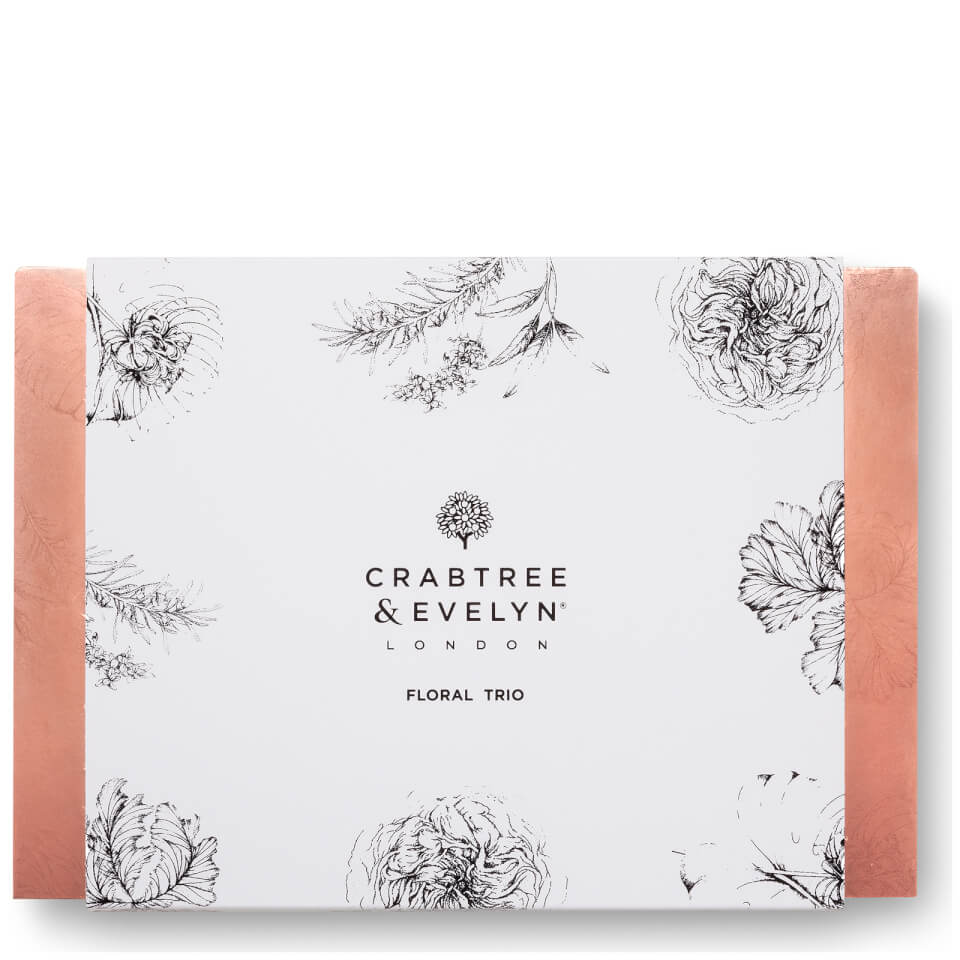 Crabtree & Evelyn Floral Hand Therapy Collection 3 x 25ml