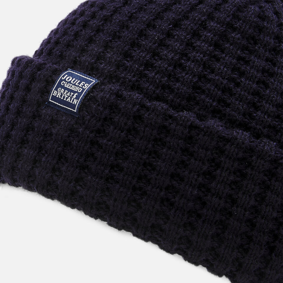 Joules Men's Bamburgh Knitted Hat - Midnight