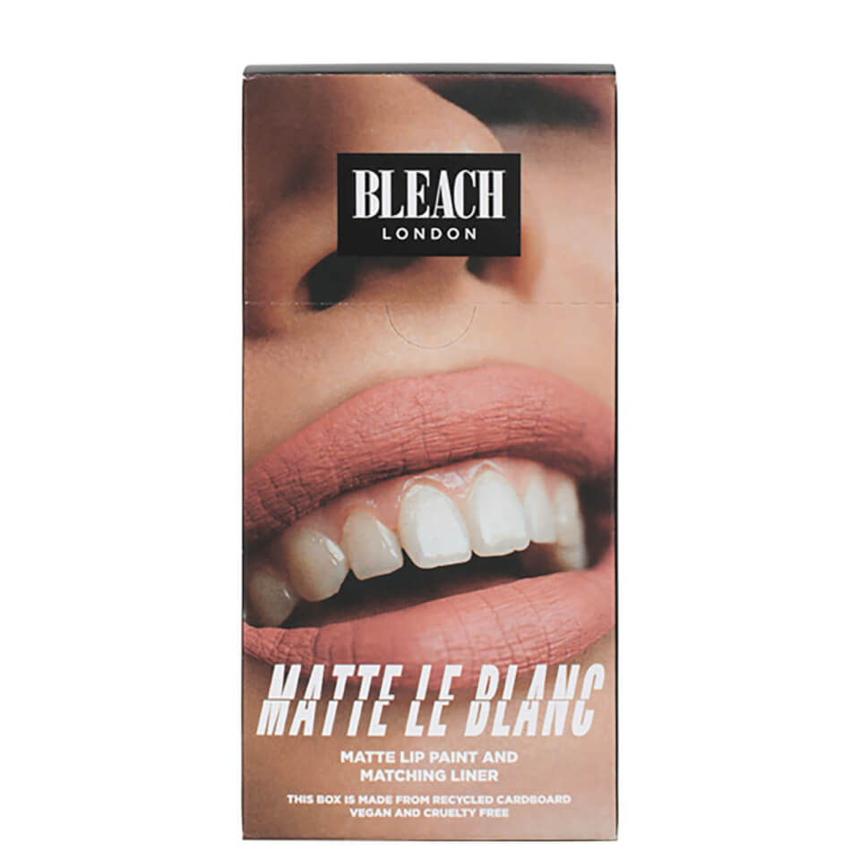 BLEACH LONDON Lip Kit Matte Le Blanc