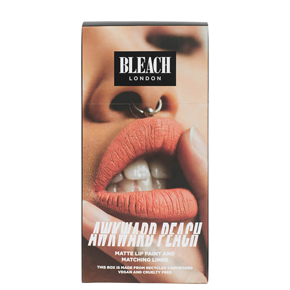 BLEACH LONDON Lip Kit Awkward Peach