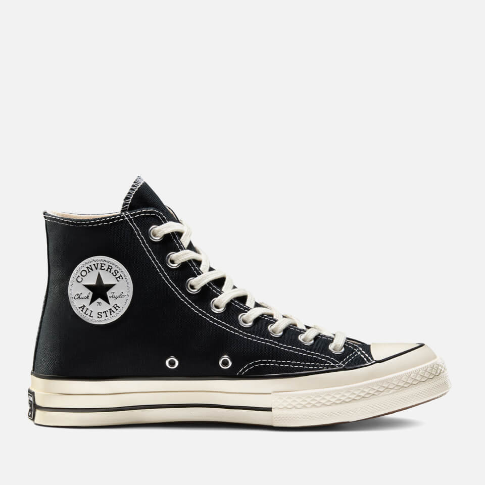 neutrale amplitude Likeur Converse Chuck 70 Hi-Top Trainers - Black/Black/Egret | Worldwide Delivery  | Allsole