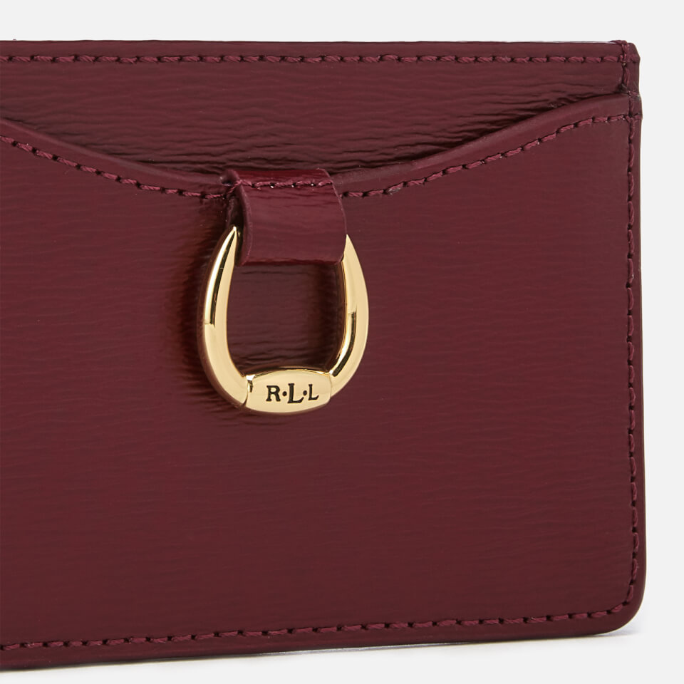Lauren Ralph Lauren Women's Bennington Mini Card Case - Merlot