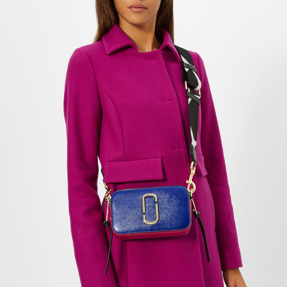 Marc Jacobs Women's Snapshot Cross Body Bag - Academy Blue/Multi