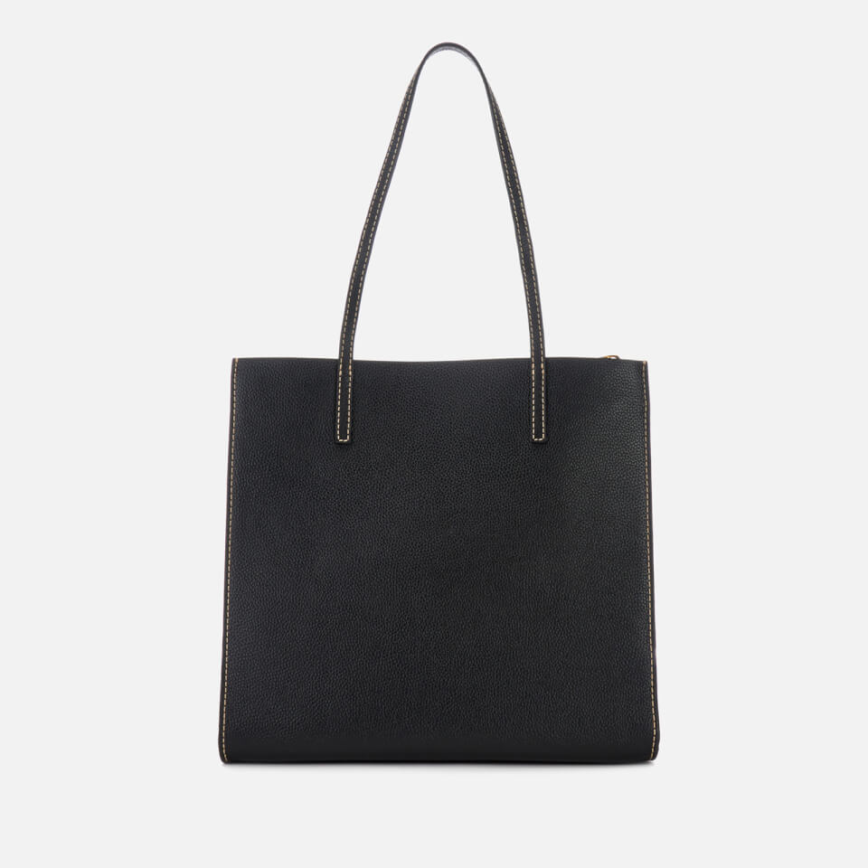 Marc Jacobs Women's Grind T Pocket Tote Bag - Black/Dark Cherry