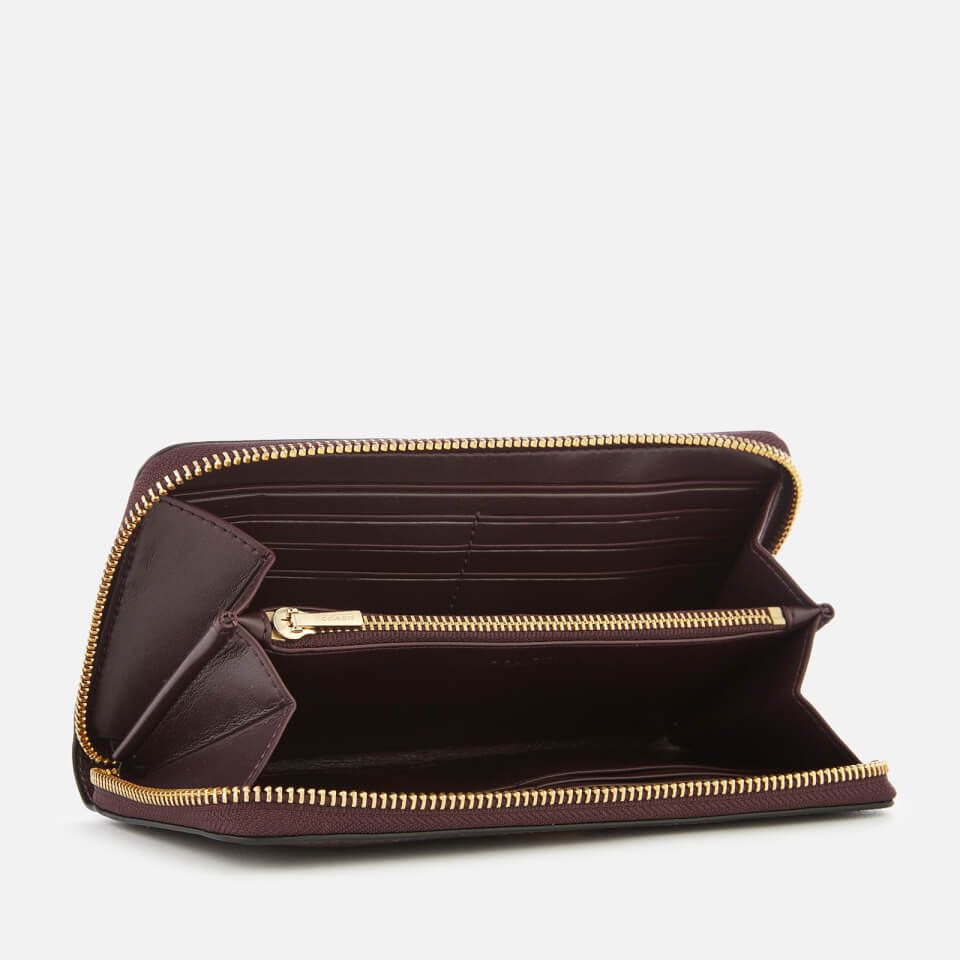 Oxblood coach wallet best sale