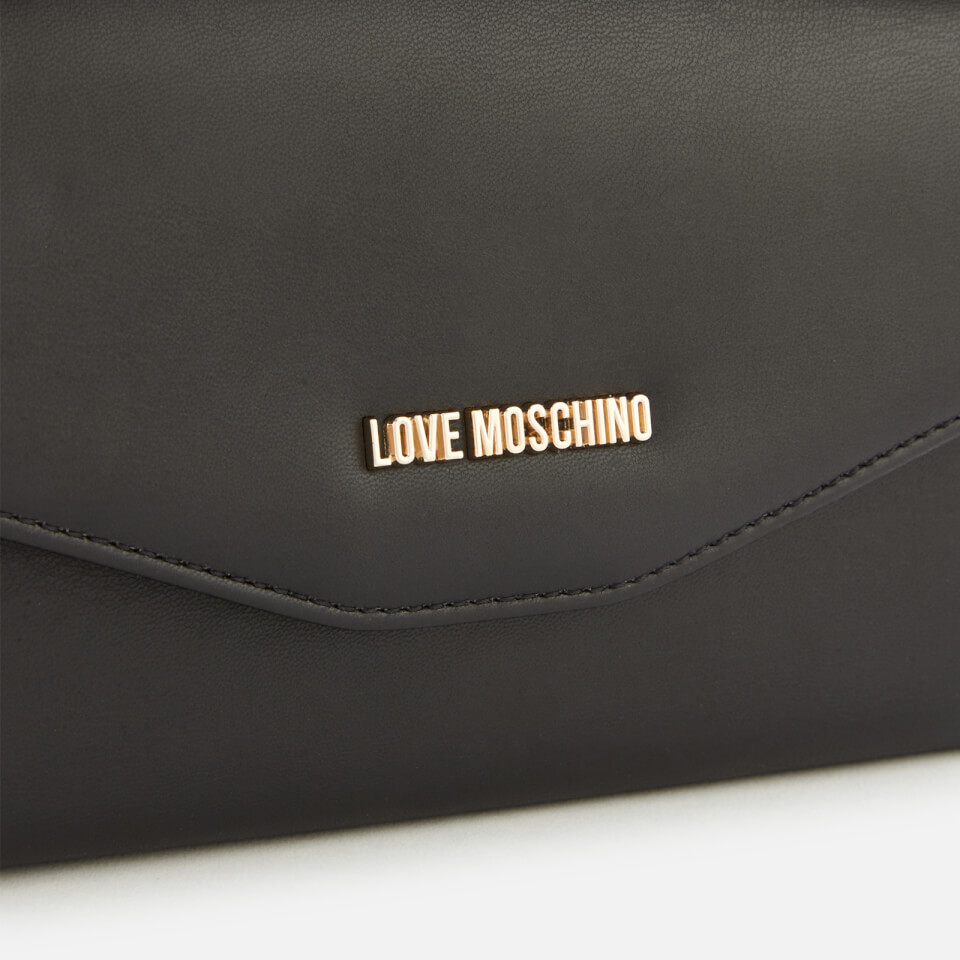 Love Moschino Women's Fur Handle Bag - Black