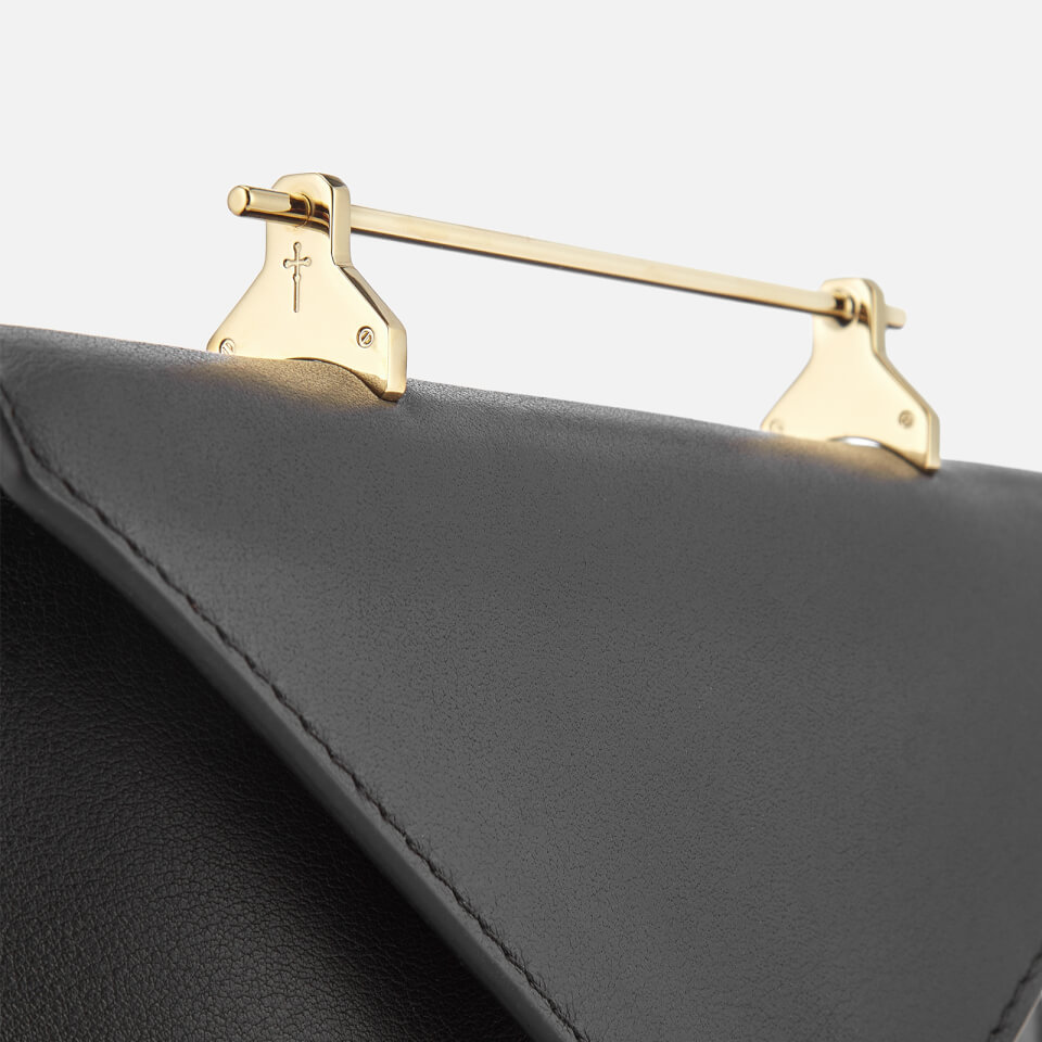 M2 Malletier Women's Annabelle Cross Body Bag - Black Leather
